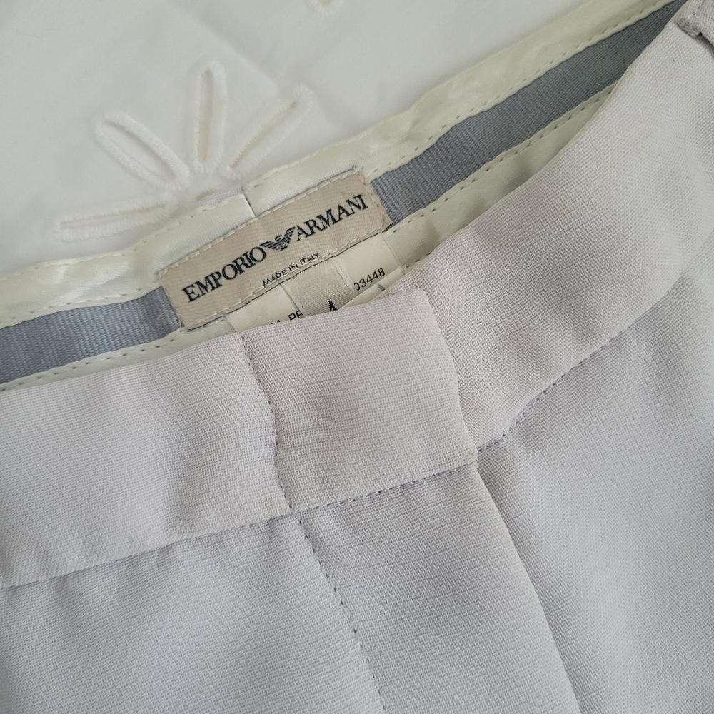 Emporio Armani Vtg Dress Pants Sz 4 | Polished | Upscale | Understated | Classic